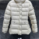 clothing Moncler puffer jacket White 001