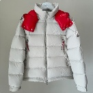 clothing Moncler puffer jacket White 003
