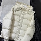 clothing Moncler puffer jacket White 008