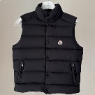 clothing Moncler puffer vest Black 005