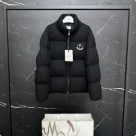 clothing Moncler quilted padded jacket Black