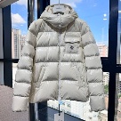 clothing Moncler short down jacket Beige