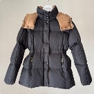 clothing puffer jacket Black 003