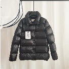 clothing puffer jacket Black 007