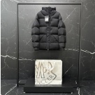 clothing Moncler Madeira short down jacket Black