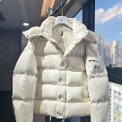 clothing Moncler down jacket White 001