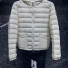 clothing Moncler hooded puffer jacket White 001