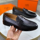 shoes Hermes loafer Black Size 39 44 004 Yupoo