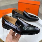 shoes Hermes loafer Black Size 39 44 005 Yupoo