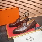 shoes Hermes loafer Brown Size 39 44 002 Yupoo