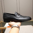 shoes Hermes men's loafer Black Size 38 44 003 Yupoo