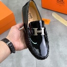 shoes Hermes men's loafer Black Size 38 44 005 Yupoo