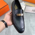 shoes Hermes men's loafer Black Size 39 44 006 Yupoo