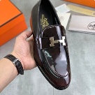 shoes Hermes men's loafer Burgundy Size 39 44 Yupoo