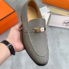 shoes Hermes men's loafer Grey Size 39 44 Yupoo