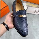 shoes Hermes men's loafer Navy Size 39 44 Yupoo
