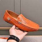 shoes Hermes men's loafer Tan Size 38 44 Yupoo