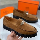 shoes Hermes men's loafer Tan Size 39 44 Yupoo