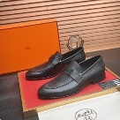 shoes Hermès men's loafer Black Size 39 44 007 Yupoo