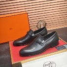 shoes Hermès men's loafers Black Size 39 44 001 Yupoo