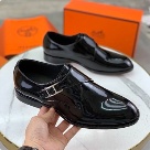 shoes Hermès monk strap dress shoes Black Size 39 44 Yupoo