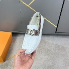 shoes Louis Vuitton 2022 SS Driving Loafers White Yupoo