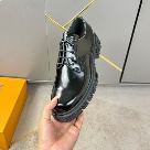 shoes Louis Vuitton Brogue Derby Black Yupoo