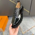 shoes Louis Vuitton derby shoes Black Yupoo