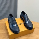 shoes Louis Vuitton derby shoes Blue Yupoo