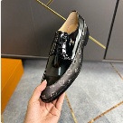 shoes Louis Vuitton dress shoes Black Yupoo