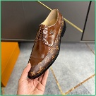 shoes Louis Vuitton dress shoes Brown Yupoo