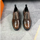 shoes Louis Vuitton formal leather shoes Brown Yupoo