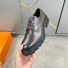 shoes Louis Vuitton Brogue Derby Brown 001 Yupoo