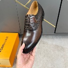 shoes Louis Vuitton leather oxford Brown Yupoo
