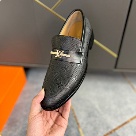 shoes Louis Vuitton loafer Black 030 Yupoo
