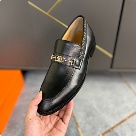 shoes Louis Vuitton loafer Black 031 Yupoo