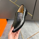 shoes Louis Vuitton loafer Black 032 Yupoo