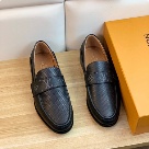 shoes Louis Vuitton loafer Black 033 Yupoo