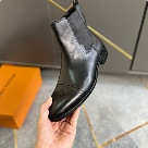 shoes Louis Vuitton Chelsea boots Black 004 Yupoo
