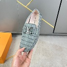 shoes Louis Vuitton loafer Grey Yupoo