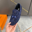 shoes Louis Vuitton loafer Navy Yupoo