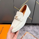 shoes Louis Vuitton loafer White Yupoo