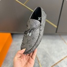 shoes Louis Vuitton men's loafer Grey Yupoo