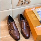 shoes Louis Vuitton monk strap Brown Yupoo