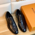 shoes Louis Vuitton oxford shoes Black Yupoo