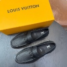 shoes Louis Vuitton woven loafer Black Yupoo