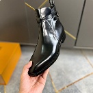 shoes ankle boots Black 001 Yupoo