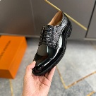 shoes business casual derby Black Yupoo