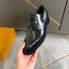 shoes business casual oxford Black 001 Yupoo