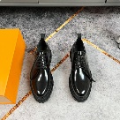 shoes business leather shoes Black Yupoo